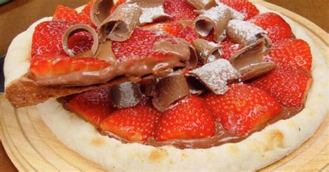 Receitas De Pizza Doce Que D O Gua Na Boca