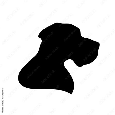 Vector dog logo. Stock Vector | Adobe Stock