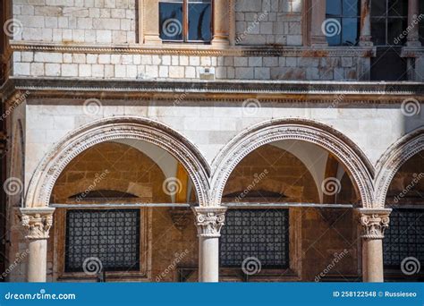 Architecture Arches with Ionic Order Stock Photo - Image of europe ...