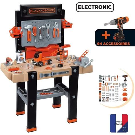 Smoby Black Decker Etabli Bricolo Ultimate Jouet Bricolage Enfant