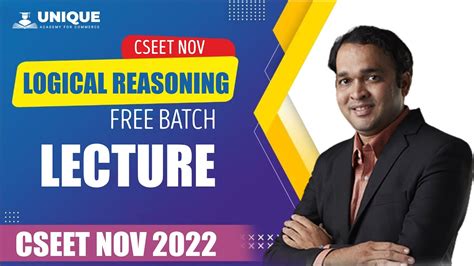 Cseet Nov Logical Reasoning Lecture Cseet Online Classes