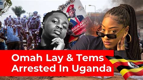 Full Video Omah Lay And Tems Arrested And Detained In Uganda Over