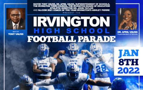 01/08/2022 Football Parade - IRVINGTON PUBLIC SCHOOLS