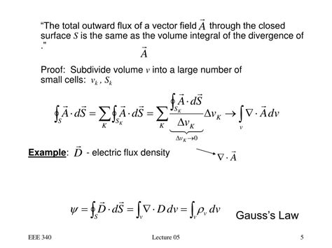 Ppt 2 7 Divergence Of A Vector Field Powerpoint Presentation Free Download Id 6312140