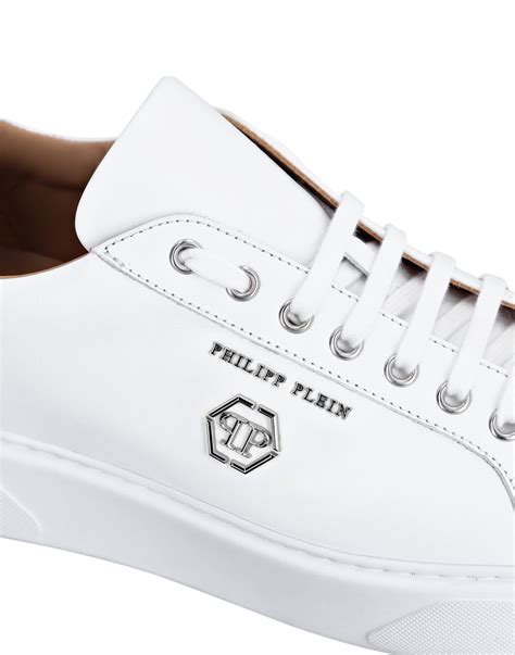 Leather Lo Top Sneakers Hexagon Philipp Plein Outlet