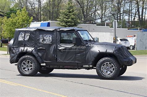 2018 Jeep Wrangler Jl With Six Speed Manual Transmission Confirmed