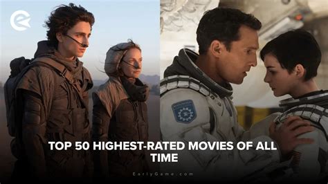 earlygame top  highest rated movies   time