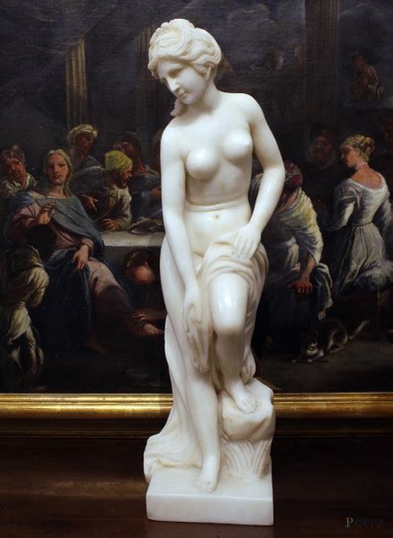 Venere Scultura In Marmo Bianco H 78 Cm Primi 900 Asta ASTA A