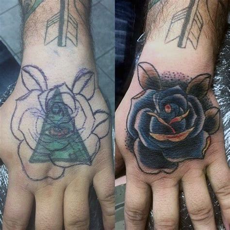 60 Tattoo Cover Up Ideas For Men Before And After Designs