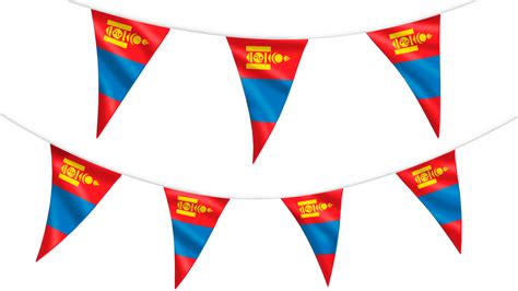 Mongolia Bunting Hampshire Flag Company