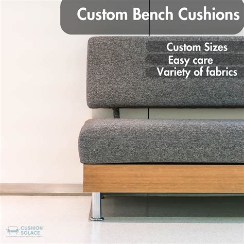 Custom Size Bench Cushions, 50 Colors, Custom Shape Cushion, Water ...