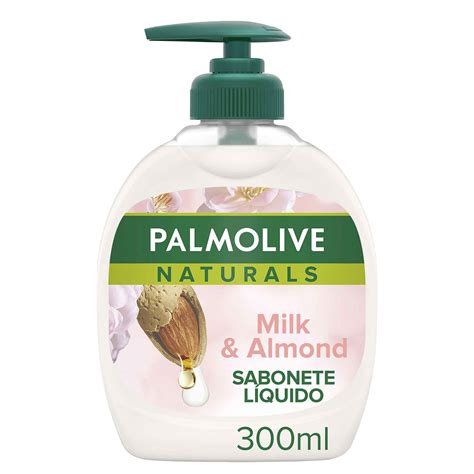 Sabonete L Quido Hidratante Naturals Leite Am Ndoa Palmolive Emb