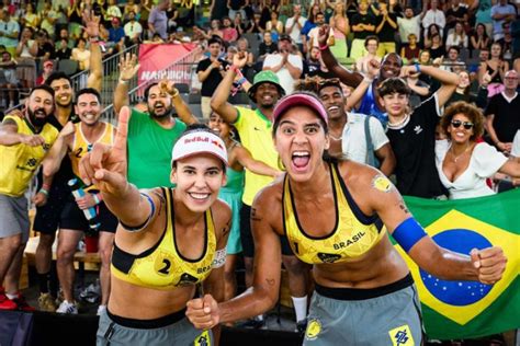 Ana Patrícia e Duda vencem etapa no Circuito Mundial de Vôlei de Praia 2023