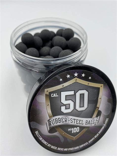 X Premium Quality Hard Mix Rubber Steel Balls Paintballs Reballs