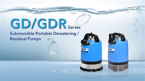 Demo Gd Gdr Series Submersible Portable Dewatering Residual Pumps Your