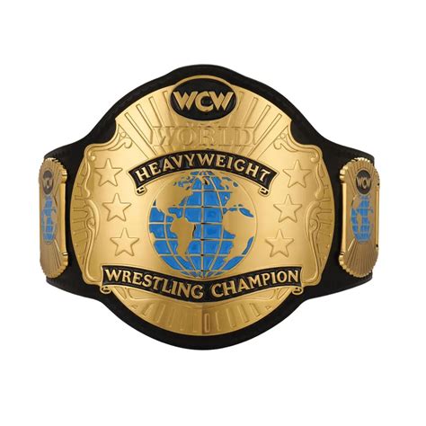 WCW World Heavyweight Championship Replica Title Belt