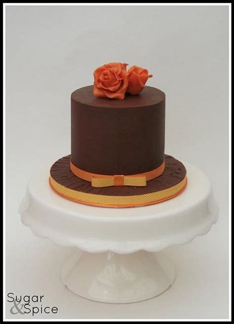 Small And Sweet Decorated Cake By Sugargourmande Lou Cakesdecor