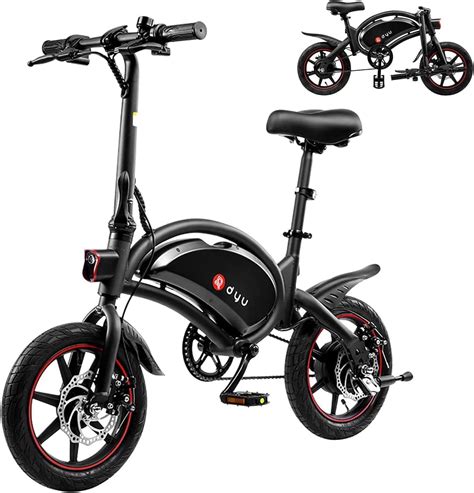 Dyu Folding Electric Bike Inch Portable E Bike Smart Electric