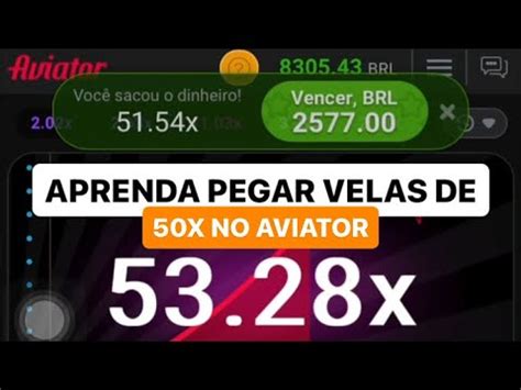 Aprenda A Pegar Velas De 50x No AVIATOR YouTube