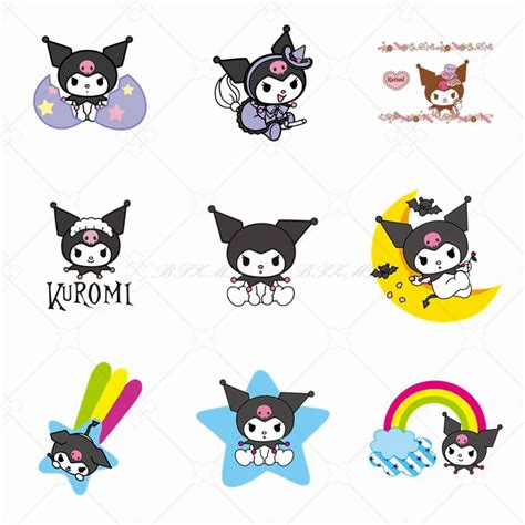 Diy Cute Stitch Sanrio Kuromi Iron On Patches Thermo Adhesive Labels