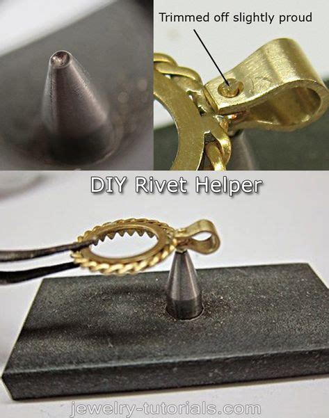 Rivet Helper Jewelry Making Tool Tip It Is Well Worth To Spend A Hour Or So To Make This Rivet