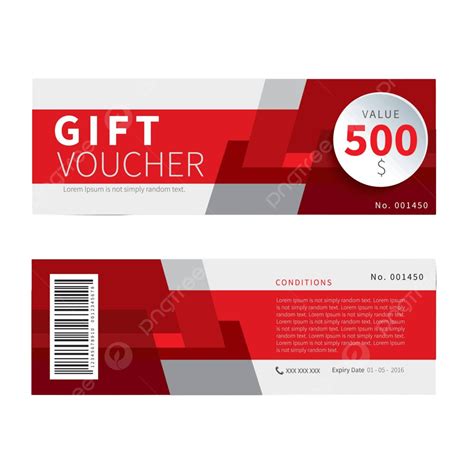 Desain Template Voucher Diskon Voucher Undangan Template Undangan