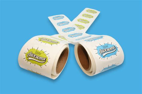 Custom Printed Roll Labels Printed Labels On A Roll