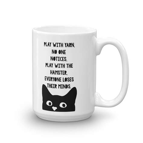 Funny Cat Meme Mug Black Cat Mug Mugs For Cat Lovers Coffee Etsy