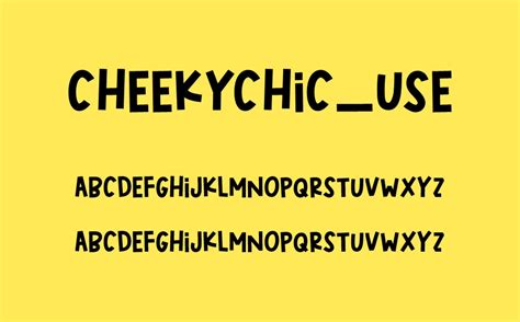 Cheeky Chic Free Font