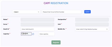 Eawas Capf Gov In Registration Login 2024 Capf E Awas Login