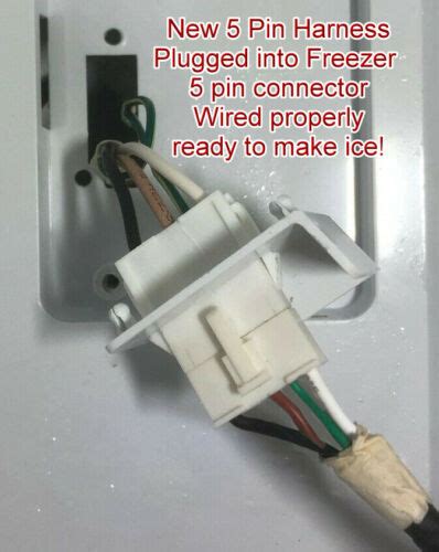 Pin Wire Oem Icemaker Harness Only W Aba Design Made In