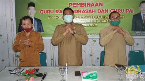 Buka Pembinaan Guru Ra Madrasah Dan Pai Kakan Kemenag Toraja Utara