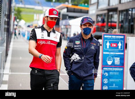 Antonio Giovinazzi Von Alfa Romeo Racing Orlen Hi Res Stock Photography