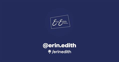 Erin Edith Instagram Facebook Linktree