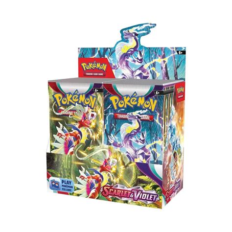 Scarlet And Violet Base Set Booster Box Pokemon Tcg Sealed 820650863240 Ebay