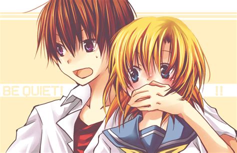 Keiichi And Rena Higurashi No Naku Koro Ni Fan Art 34370931 Fanpop