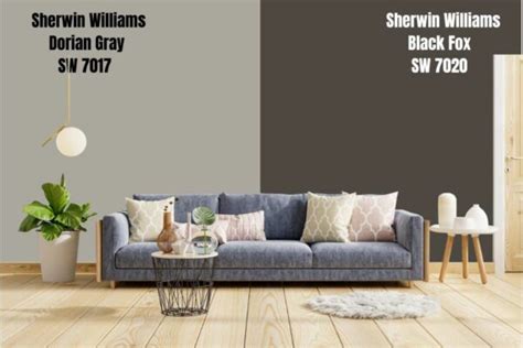 Sherwin Williams Dorian Gray Palette Coordinating And Inspirations