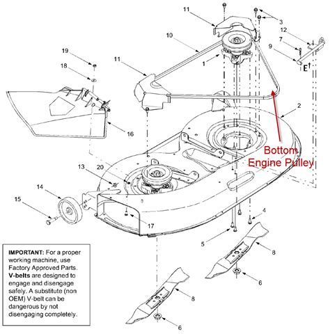 Troy Bilt Belt Replacement Diagram