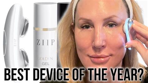 Ziip Halo Microcurrent Face Lifting Device Review And Demo Youtube