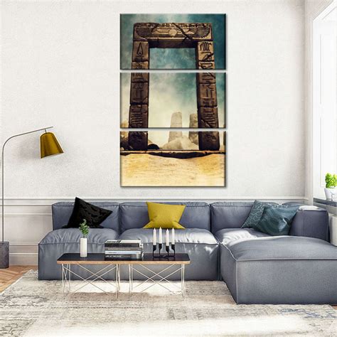 Ancient Egyptian Civilization Multi Panel Canvas Wall Art | ElephantStock