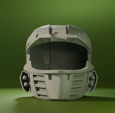 Halo Wars Mk Iv Helmet Cosplay 3d Print 3d Printed Helmetreplica Halo