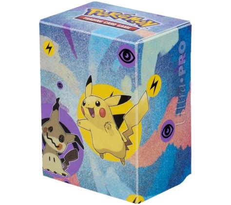 Ultra Pro Pokemon Deckbox Pikachu And Mimikyu Ultra Pro