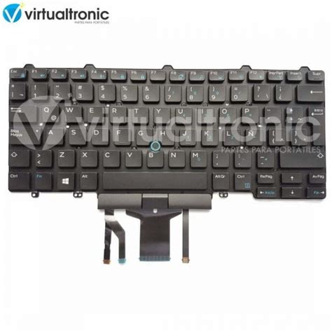 Teclado Dell Latitude E7450 E7470 E5450 E5470 Iluminado Virtual Tronic