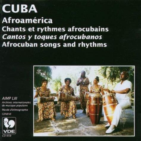 Cuba Chants Et Rythmes Afrocubains Various Artists Muzyka Sklep