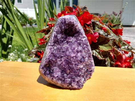 Large Amethyst Cut Base Cluster Deep Purple Raw High Quality Amethyst