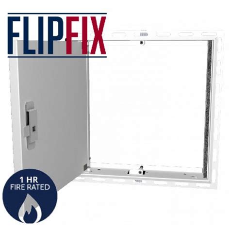 FlipFix Metal Door Beaded Frame Access Panel 1hr Fire Rated