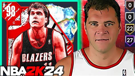 Galaxy Opal Arvydas Sabonis Gameplay A Center With Point Guard