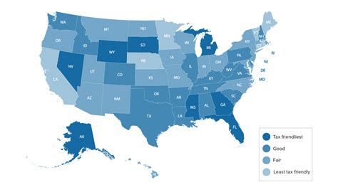 Most Tax Friendly States For Retirees Ranked Goodlife