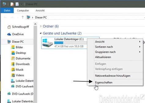 Datenträgerbereinigung Windows 10 Alte Daten richtig löschen Deskmodder