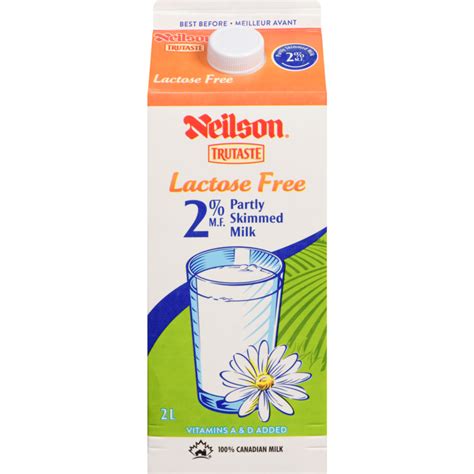 2% LACTOSE FREE MILK 2L – Canteen Canada